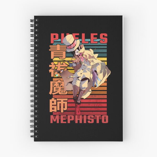 Item preview, Mephisto-Pheles-Blue-Exorcist-Retro-Anime-Design designed and sold by KeylaFloyd.