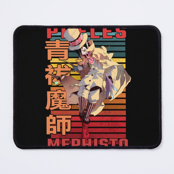 Item preview, Mephisto-Pheles-Blue-Exorcist-Retro-Anime-Design designed and sold by KeylaFloyd.