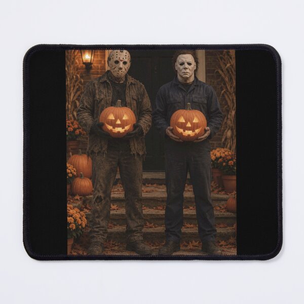 Item preview, Michael Myers Tshirts Jason Voorhees Holding Pumpkin Halloween designed and sold by griffithrbb35.