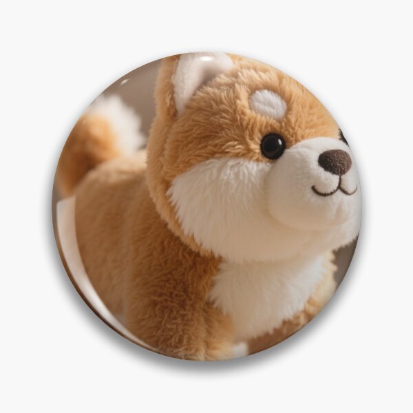 Item preview, Adorable Shiba Inu Plush Dog Toy designed and sold by maplesoulkiller.