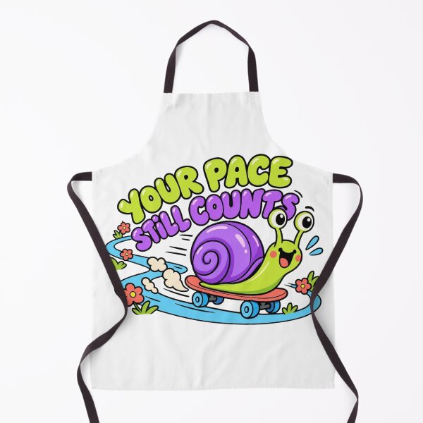 Item preview, Your Pace Still Counts Cute Snail designed and sold by MH Digital Studio .