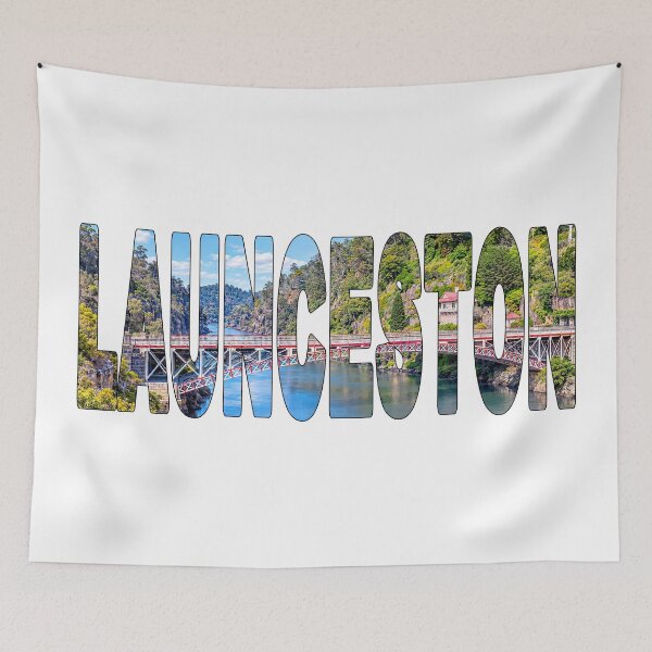 Item preview, LAUNCESTON - Tasmania Australia Cataract Gorge Bridge Beautiful Day designed and sold by Adam Gormley.