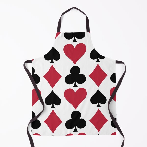 Item preview, Large Card suits - Playing Card Suits Pattern Red Black Hearts Spades Diamonds designed and sold by DColourMuse.