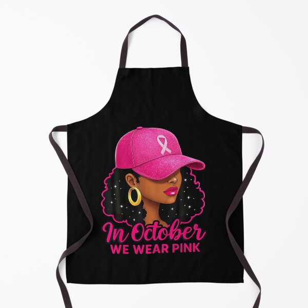 Item preview, October We Wear Pink Breast Cancer Awareness Women designed and sold by LouisaOReilly.