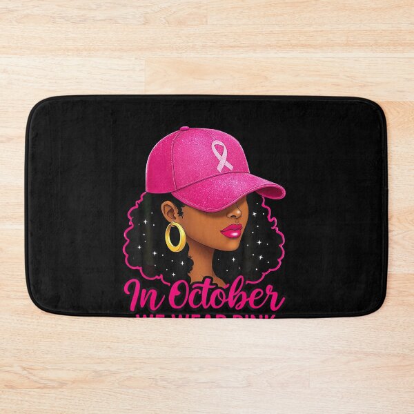 Item preview, October We Wear Pink Breast Cancer Awareness Women designed and sold by LouisaOReilly.