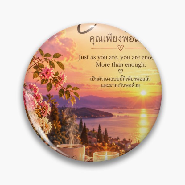 Item preview, You Are Enough — Inspirational Sunset designed and sold by jitrom.