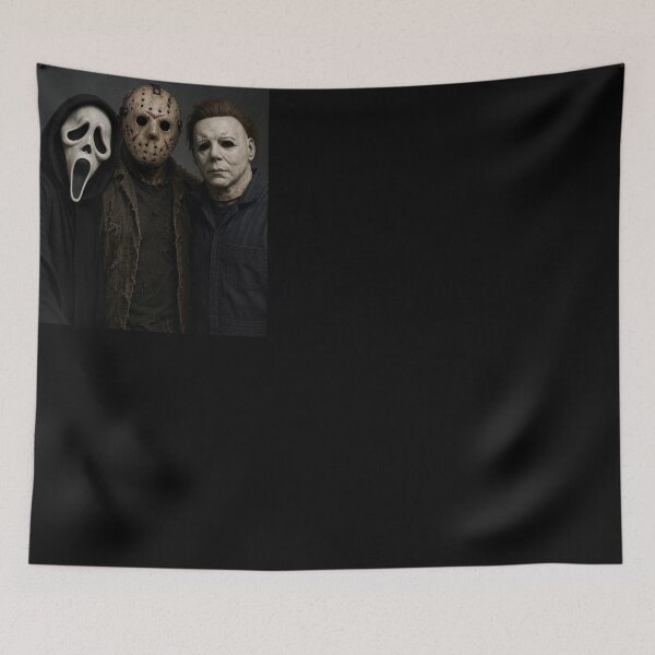 Item preview, Michael Myers Tshirts Jason Voorhees And Ghostface Selfie Funny Horror designed and sold by griffithrbb35.