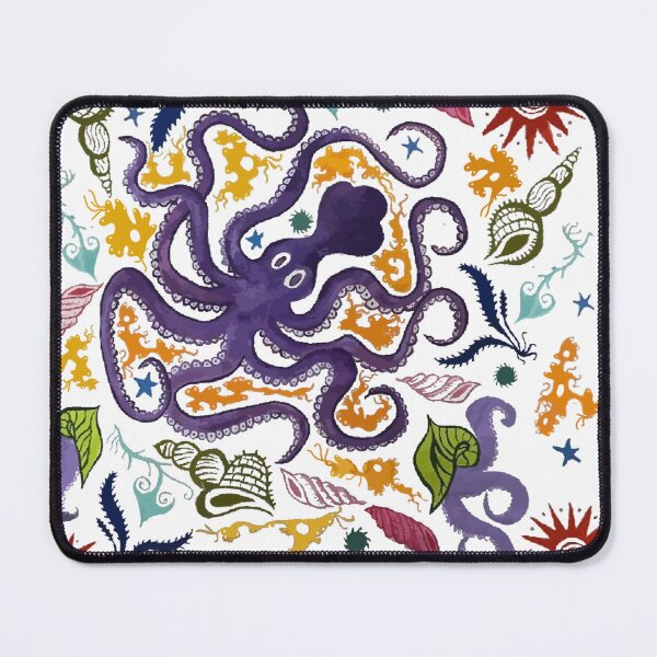 Item preview, Colourfull Minoan Octopus designed and sold by beantownie.