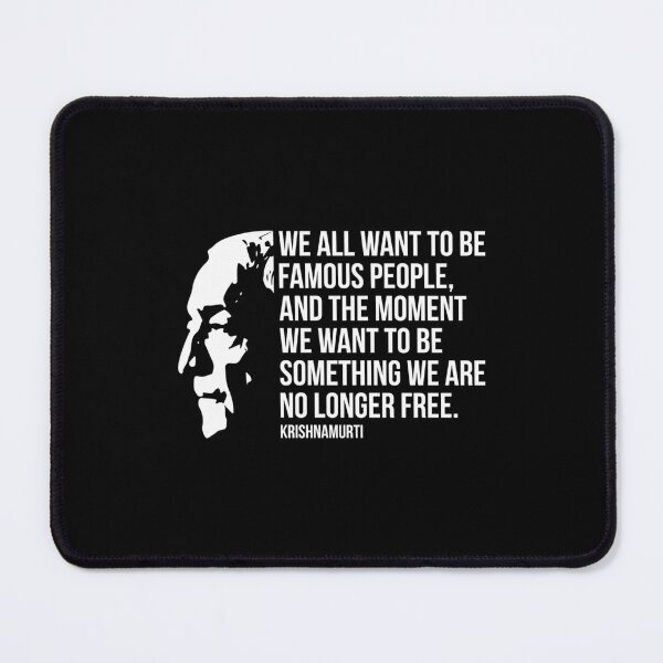Item preview, Jiddu Krishnamurti Words Of Wisdom Inspirational Quote designed and sold by BricksArt.