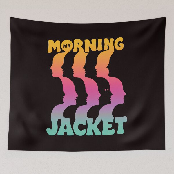 Item preview, My Morning Jacket Retro Gradient Head designed and sold by PIVASA.