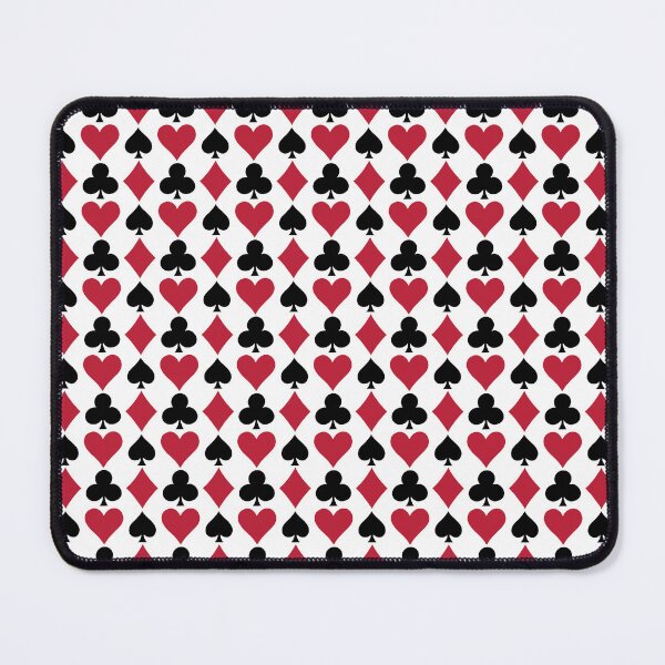 Item preview, Small Card suits - Playing Card Suits Pattern Red Black Hearts Spades Diamonds designed and sold by DColourMuse.