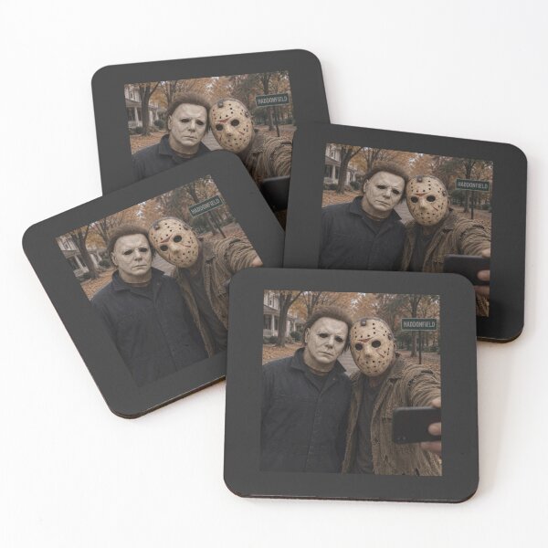 Item preview, Michael Myers Tshirts Jason Voorhees Taking Selfies Horror Movie designed and sold by griffithrbb35.