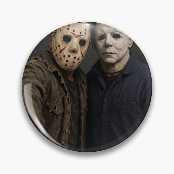 Item preview, Michael Myers Tshirts Jason Voorhees Taking A Selfie Halloween Horror designed and sold by griffithrbb35.