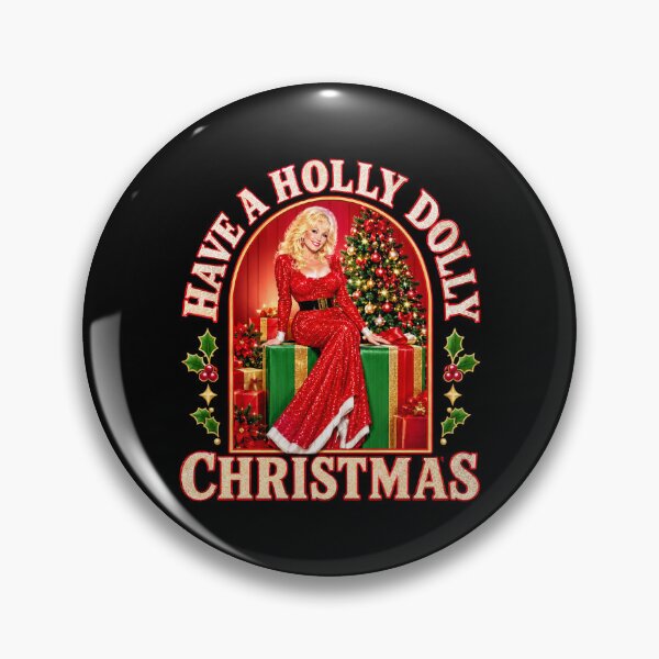Item preview, Holly Dolly Christmas Dolly Parton designed and sold by HorribleToybox.