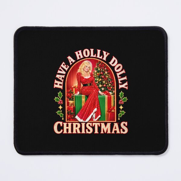 Item preview, Holly Dolly Christmas Dolly Parton designed and sold by HorribleToybox.