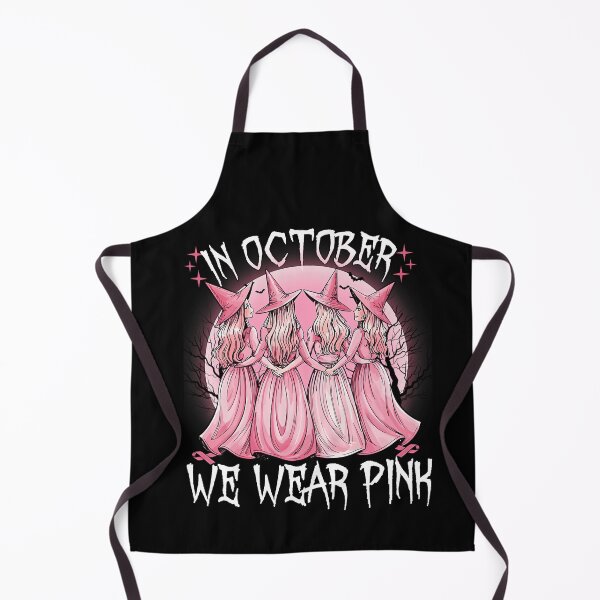 Item preview, October We Wear Pink Witch Breast Cancer Awareness designed and sold by HayleePacoch.