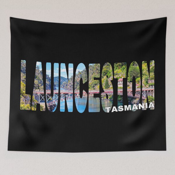 Item preview, LAUNCESTON Tasmania - Australia Cataract Gorge Bridge Beautiful Day designed and sold by Adam Gormley.