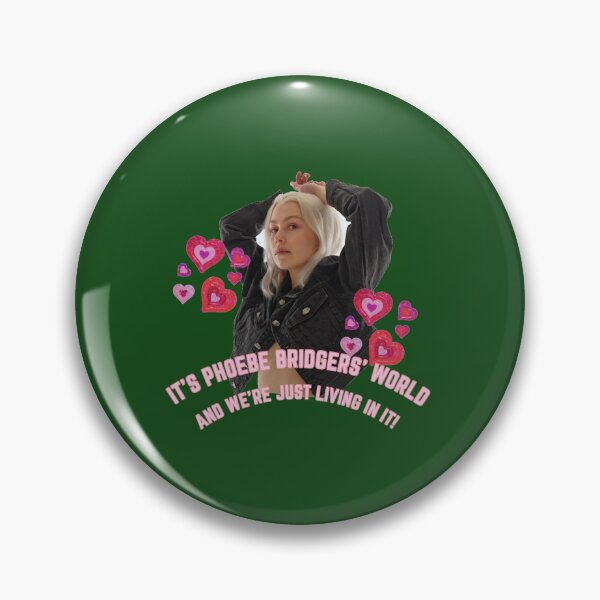Item preview, Phoebe Bridgers Face Text designed and sold by GrimmStor.