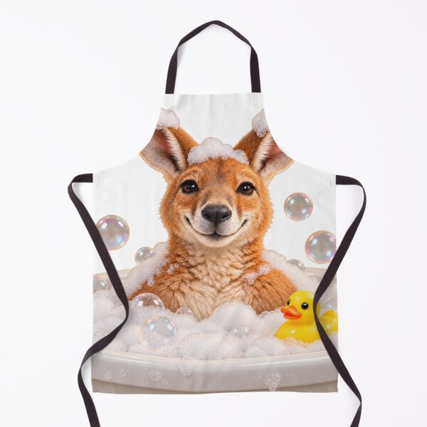 Item preview, Red Kangaroo Bathtub Happy Soak designed and sold by Sillytoe.