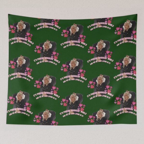 Item preview, Phoebe Bridgers Face Text designed and sold by GrimmStor.