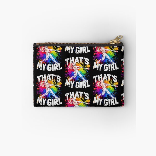 Item preview, Thats My Girl Softball Player Colorful Splatter Batter Sports Art designed and sold by EmmaSchaffer1.