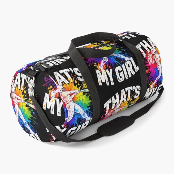 Item preview, Thats My Girl Softball Player Colorful Splatter Batter Sports Art designed and sold by EmmaSchaffer1.