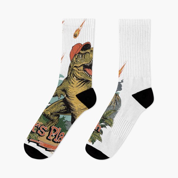 Item preview, T-Rex Plays Catch Retro designed and sold by Moody Critters.