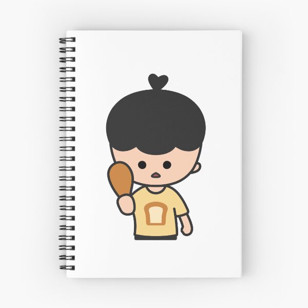 Item preview, Cute Little Boy with a Chicken Drumstick – KURA designed and sold by KURA - Cozy inside.