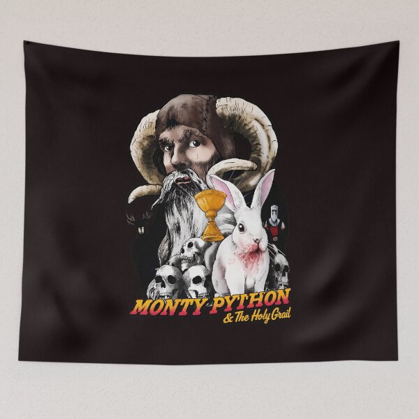 Item preview, Monty Python and the Holy Grail Killer Rabbit Chalice Art designed and sold by PIVASA.