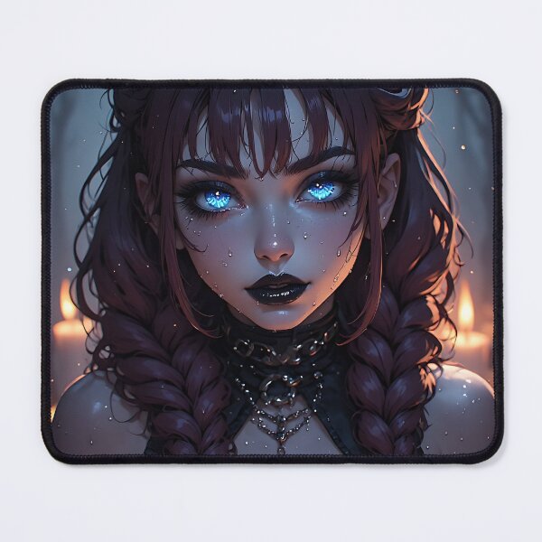 Item preview, Hot Halloween Anime Babe Goth Mommy Waifu Woman designed and sold by Your New Fixation.