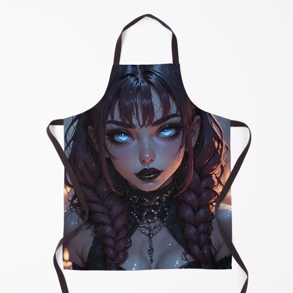 Item preview, Hot Halloween Anime Babe Goth Mommy Waifu Woman designed and sold by Your New Fixation.