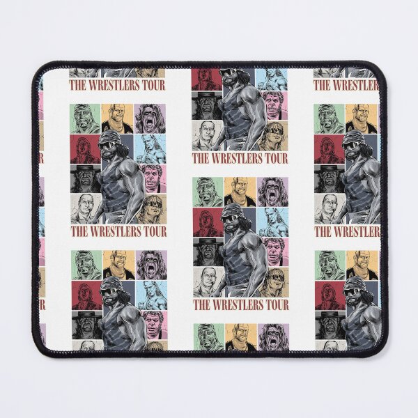 Item preview, The Wrestlers Tour Vintage Retro Pro Wrestling Legends Grid Art designed and sold by gamoreRony.