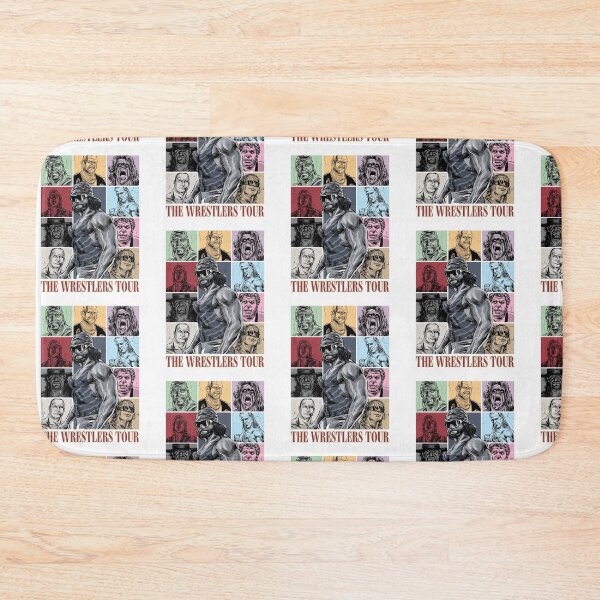 Item preview, The Wrestlers Tour Vintage Retro Pro Wrestling Legends Grid Art designed and sold by gamoreRony.