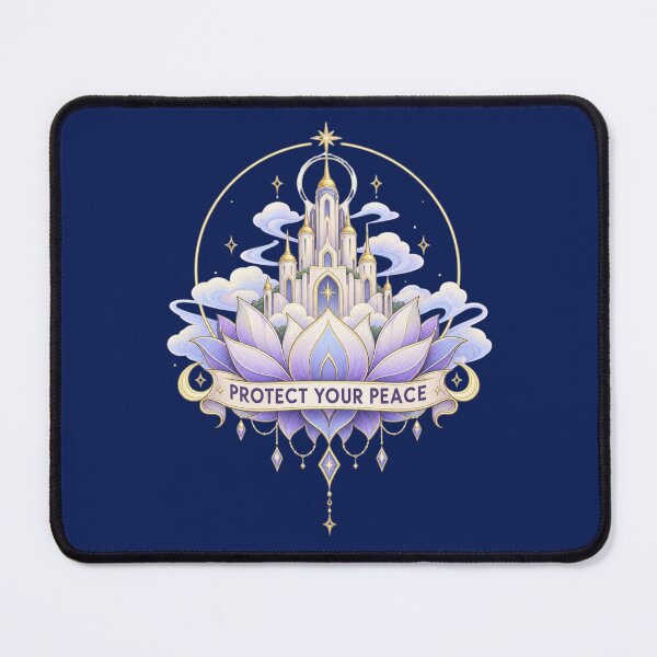 Item preview, Protect Your Peace Celestial Lotus Castle designed and sold by MH Digital Studio .