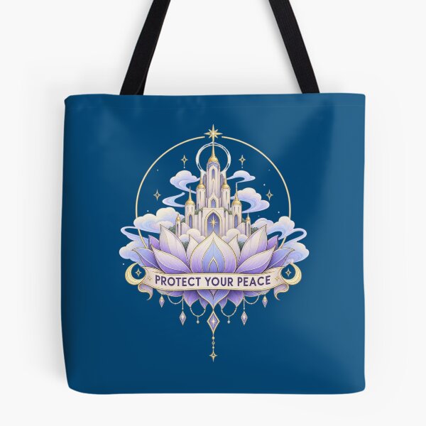 Item preview, Protect Your Peace Celestial Lotus Castle designed and sold by MH Digital Studio .