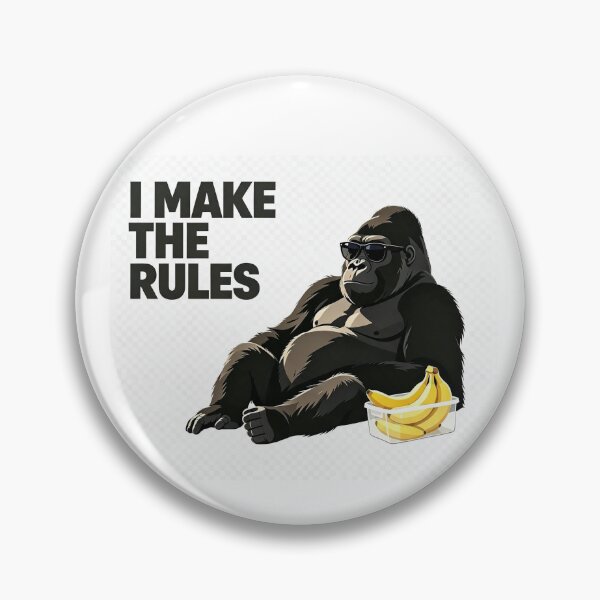 Item preview,  I Make the Rules — Alpha Gorilla designed and sold by PabloF-Arte.