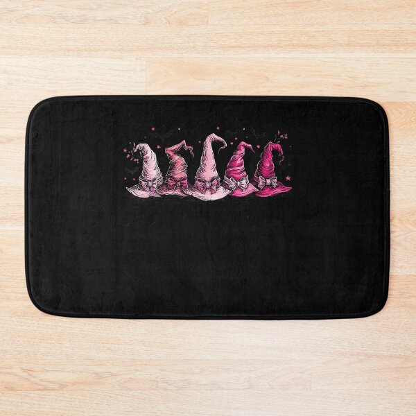 Item preview, October We Wear Pink Witch Breast Cancer Halloween designed and sold by LouisaOReilly.
