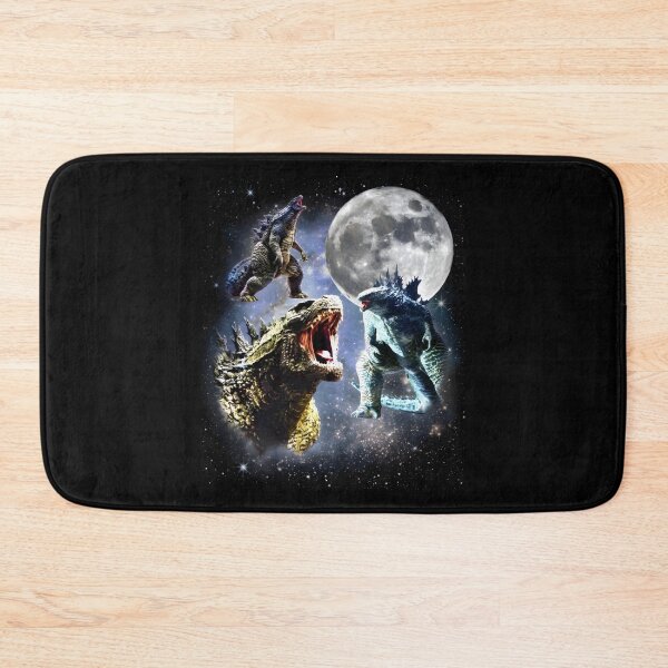 Item preview, Gojira Minus Zero Howling Moon Retro Monsters Vintage Fan Art designed and sold by BryantDylanLove.