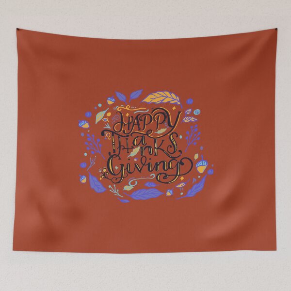 Item preview, Blue-Inspired Thanksgiving designed and sold by lifeinspired4u.