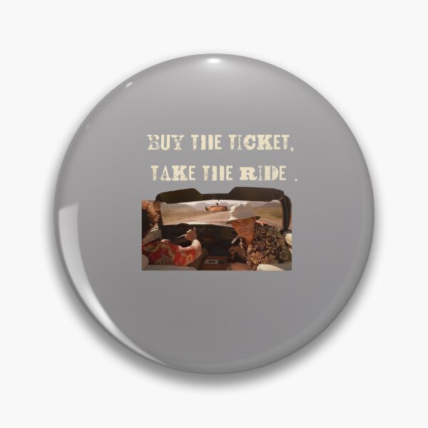 Item preview, Buy The Ticket Take The Ride Gonzo-12 designed and sold by EduardHorn.