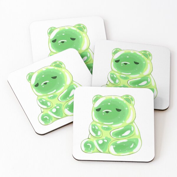 Item preview, rubber bear green designed and sold by potokomi.