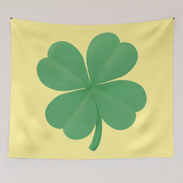 Item preview, Lucky 3D Green Four Leaf Clover designed and sold by tammist.
