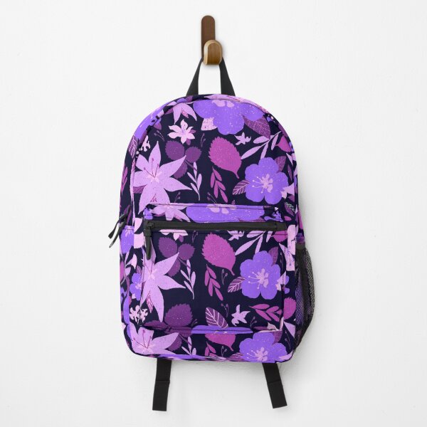 Item preview, Purple Whimsy Florals designed and sold by DoodleMermaid.