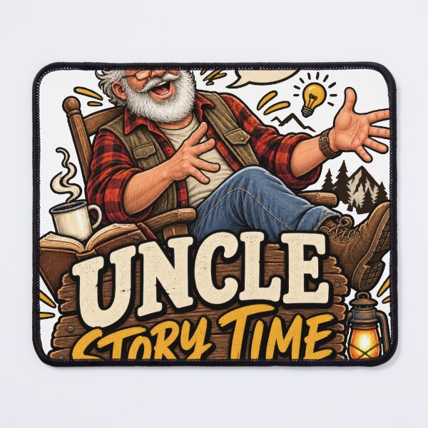 Item preview, Uncle Story Time Rustic Balkan Family designed and sold by OfficialBalkan.