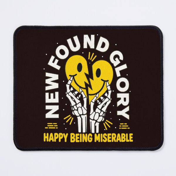 Item preview, New Found Glory Happy Being Miserable Broken Smiley designed and sold by HEEIKA-ART.