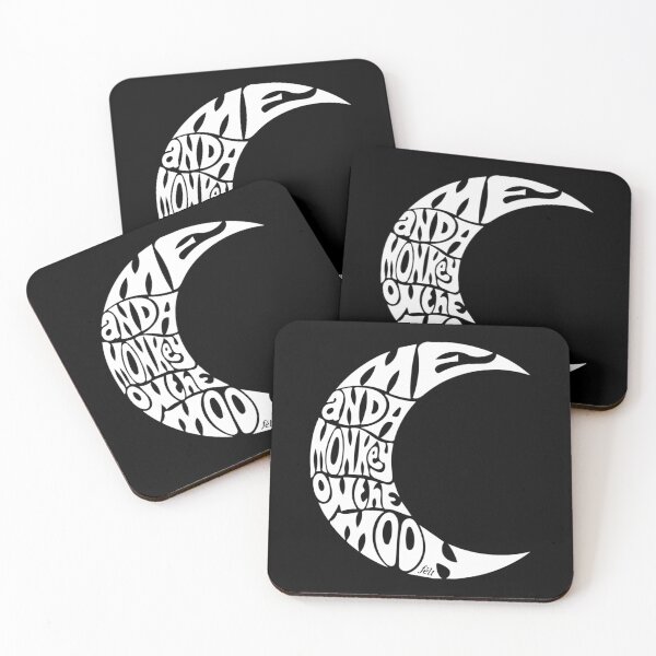 Item preview, Felt - Me And A Monkey On The Moon designed and sold by BricksArt.