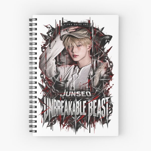 Item preview, ALPHA DRIVE ONE Junseo Unbreakable Kpop Design designed and sold by Valeree Store.