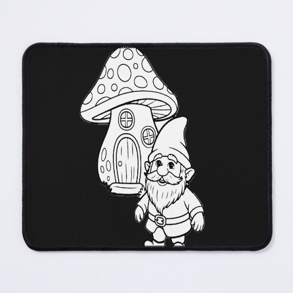 Item preview, Gnome & Mushroom House designed and sold by ViaARTfactory.