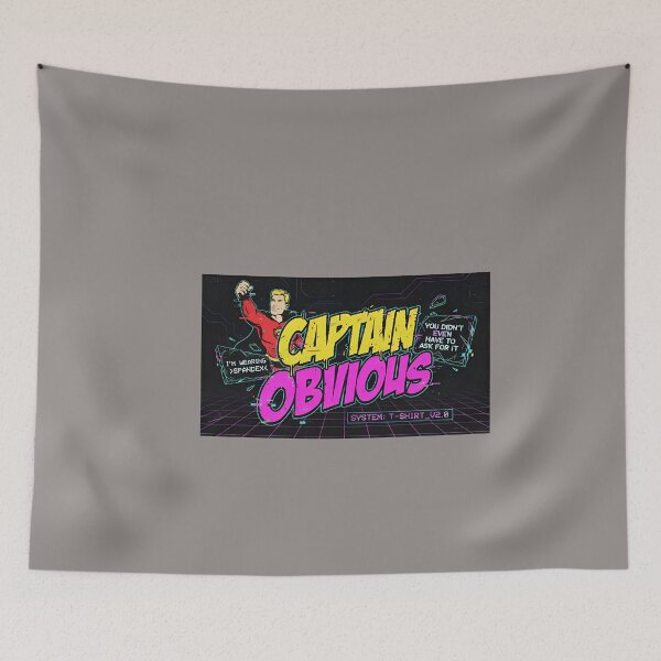 Item preview, Captain Obvious Superhero Comic Style T-Shirt-41 designed and sold by StephannyAlvare.