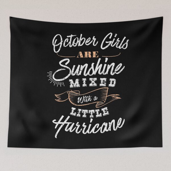 Item preview, October Girls Are Sunshine Libra Scorpio Birthday designed and sold by stershopepie.